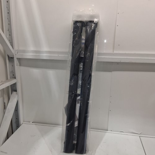 2PK DEARLOV RETRACTABLE MOUNTABLE MESH BABY/PET SAFETY GATE - 33" X 55" - BLACK - (MODEL SH20.006D) image 2