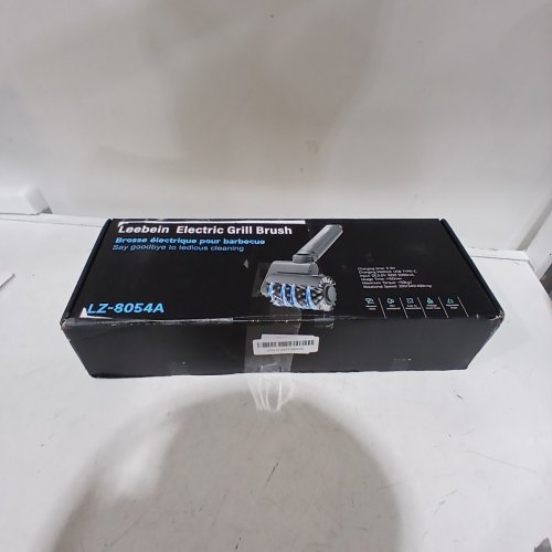 LEEBEIN ELECTRIC RECHARGABLE GRILL CLEANER BRUSH WITH 3 HEAD OPTIONS - BLACK (MODEL: LZ-8054A) image 4