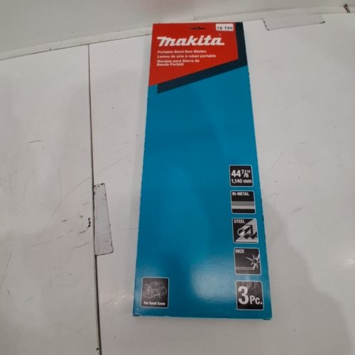 3PC MAKITA PORTABLE BAND SAW BLADES - 44 7/8" - 18 TPI image 2
