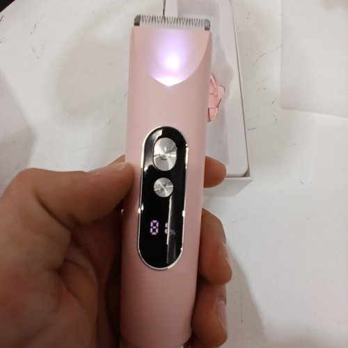 ELECTRIC BODY HAIR TRIMMER - PINK image 2