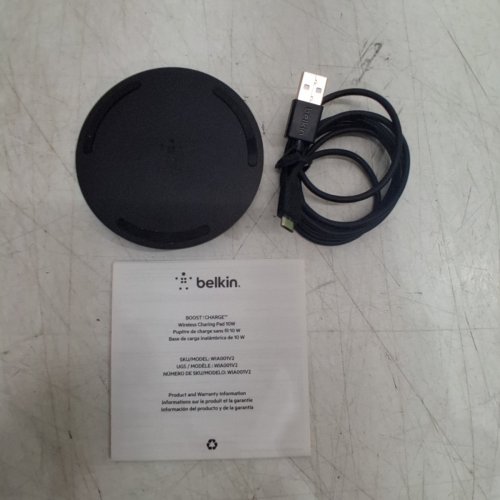 BELKIN BOOST CHARGE WIRELESS CHARGING PAD - 10W - BLACK (MODEL: WIA001) image 3
