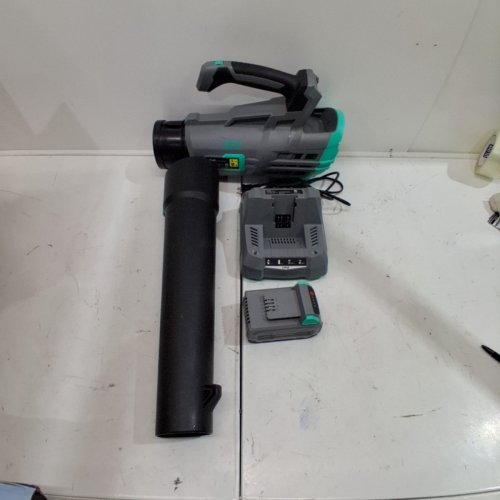LITHELI 40V CORDLESS LEAF BLOWER WITH 2.0AH BATTERY & CHARGER - VARIABLE SPEED CONTROL, MAX 85MPH, 350CFM AXIAL BLOWER (MODEL: D07101550) image 3