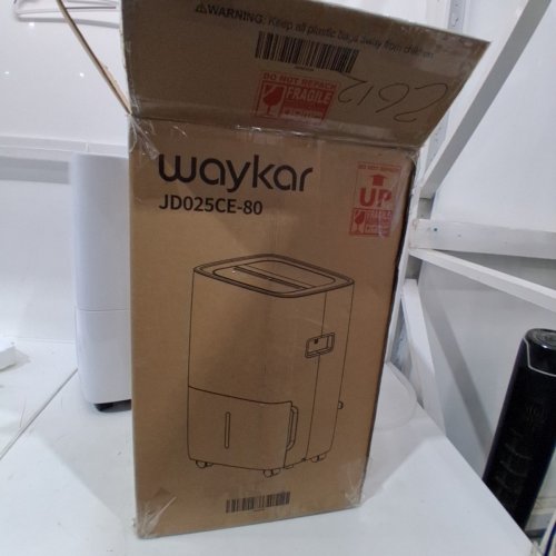 WAYKAR ENERGY STAR DEHUMIDIFIER WITH AUTO OR MANUAL DRAINAGE - 1.14 GAL WATER TANK CAPACITY - COVERS 5500 SQ.FT - WHITE (MODEL: JD025CE-80-CA) image 6