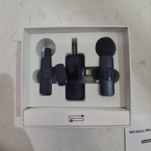 WIRELESS LAVALIER MICROPHONE SET - BLACK (MODEL: H65) image 3