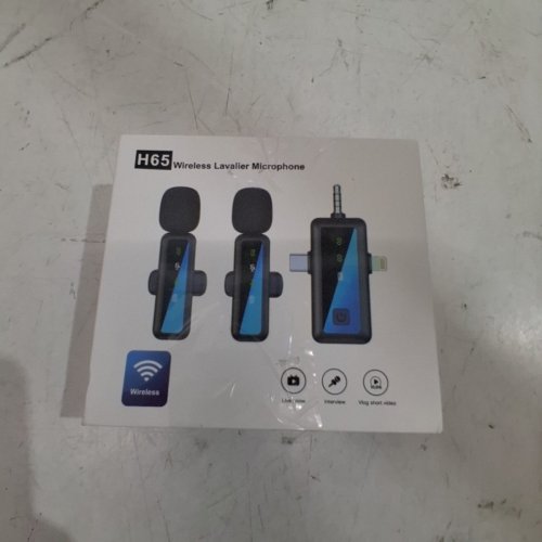 WIRELESS LAVALIER MICROPHONE SET - BLACK (MODEL: H65) image 5