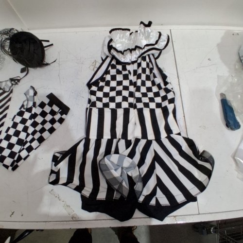 GIRL'S WEISSMAN CAROUSEL COSTUME - XLC - WHITE / BLACK (STYLE : 10781) image 4