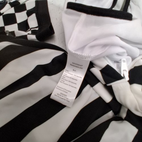 GIRL'S WEISSMAN CAROUSEL COSTUME - XLC - WHITE / BLACK (STYLE : 10781) image 5