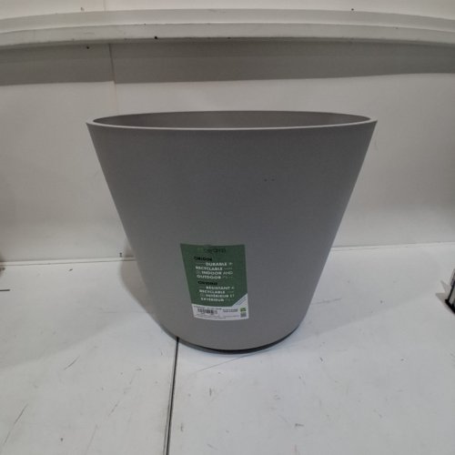 DEROMA ORIGIN LARGE FLOWER POT - 18.9" - DARK GREY (MODEL: 1867499) image 2