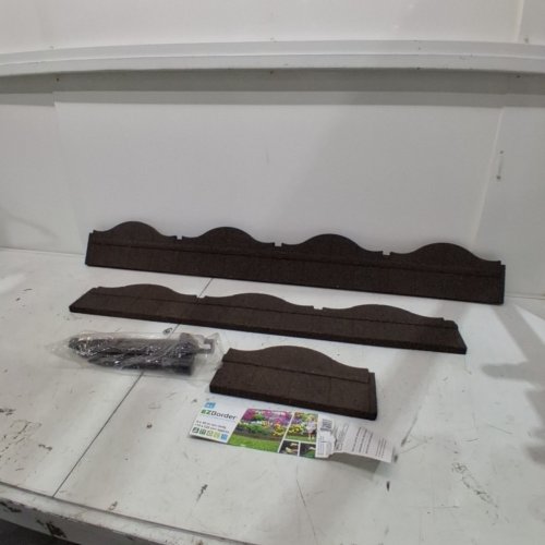 2PK EZBORDER ROMAN STONE GARDEN BORDER - 3.25" X 48" - BROWN image 2