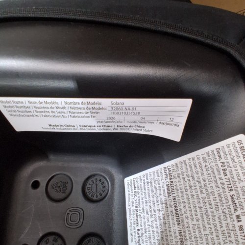 2PK DIONO SOLANA NO LATCH BACKLESS BOOSTER CAR SEATS WITH CUPHOLDERS AND REMOVABLE WASHABLE COVERS - FOR KIDS 40-120LBS - CHARCOAL BLACK (MODEL: 32060-NA-01) image 2