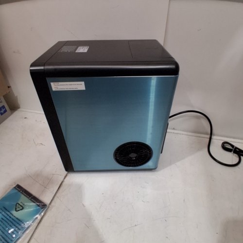 EUHOMY SELF-CLEANING COUNTERTOP NUGGET ICE MAKER - 40LBS/24H - BLACK - (MODEL: IM017-N) image 5