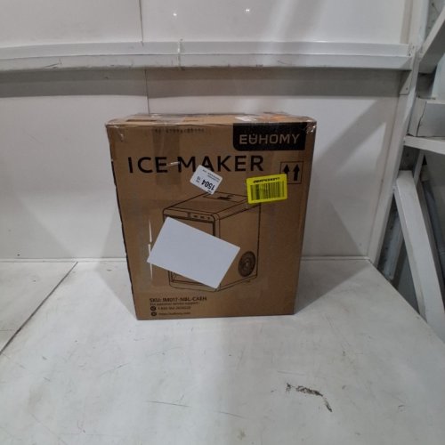 EUHOMY SELF-CLEANING COUNTERTOP NUGGET ICE MAKER - 40LBS/24H - BLACK - (MODEL: IM017-N) image 6