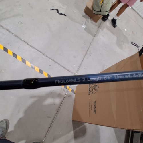 BPS FISH EAGLE SPINNING ROD - 6'6" - MEDIUM LIGHT (MODEL: FEGL66MLS-2) image 2