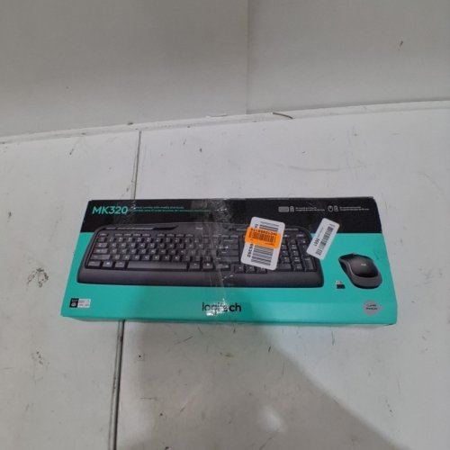 LOGITECH MK320 ***FRENCH CANADIAN LAYOUT*** WIRELESS DESKTOP KEYBOARD AND MOUSE COMBO ENCRYPTED WIRELESS CONNECTION - BLACK (MODEL: Y-R0067) image 5
