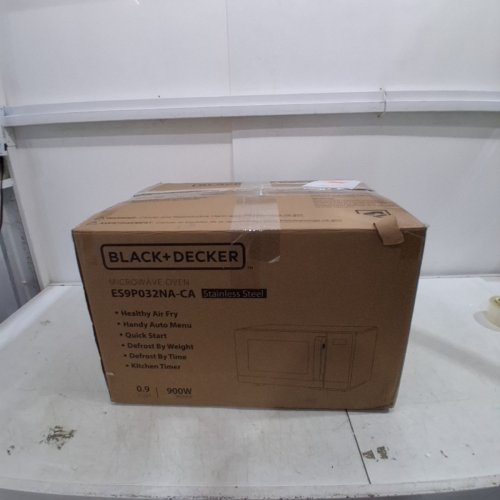 BLACK+DECKER 5-IN-1 MICROWAVE OVEN WITH AIR FRY- BLACK (MODEL: ES9P032NA-CA) image 8