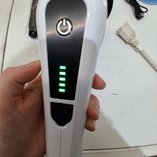 7-IN-1 ELECTRIC SPIN SCRUBBER WITH SEVEN REPLACEABLE BRUSH HEADS (MODEL: ANS-8050) image 2