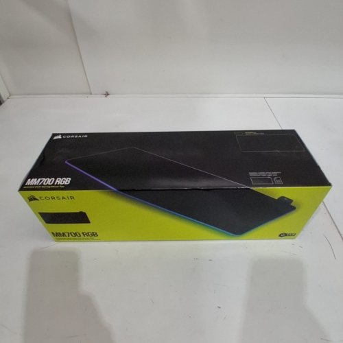 CORSAIR MM700 RGB EXTENDED MOUSE PAD - 37" X 16" - BLACK (MODEL: RGP0116) image 4