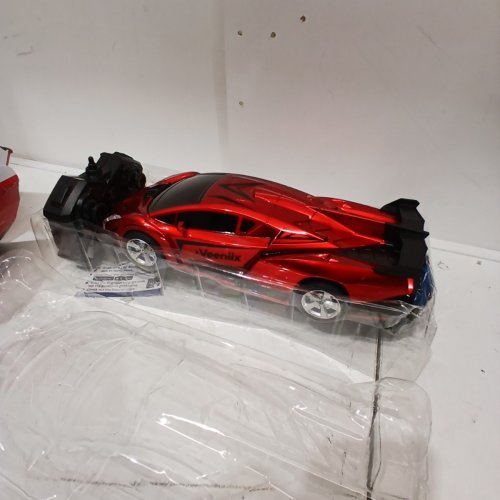 VEENIIX TRANSFORMING ROBOT RC CAR - 1:14 SCALE - RED (MODEL: V992) image 2