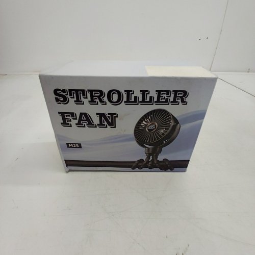 PORTABLE STROLLER CLIP ON FAN WITH LED DISPLAY - BEIGE (MODEL: M25) image 3