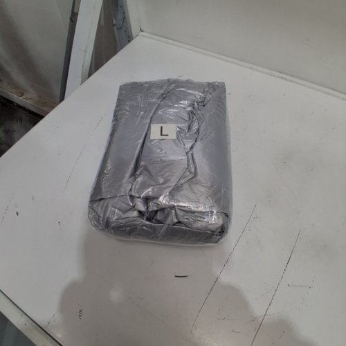 CAR COVER WATERPROOF ALL WEATHER, OUTDOOR CAR COVER UNIVERSAL FULL CAR COVER - LARGE - SILVER image 2