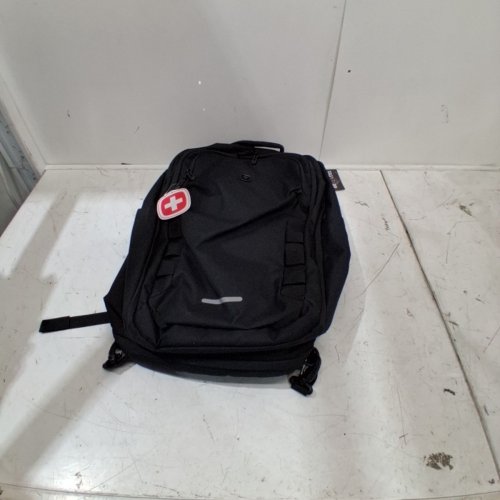 SWISSGEAR TRAVEL LAPTOP BACKPACK - 21.5" X 12.5" X 9.5" - BLACK (MODEL: SA5220) image 2