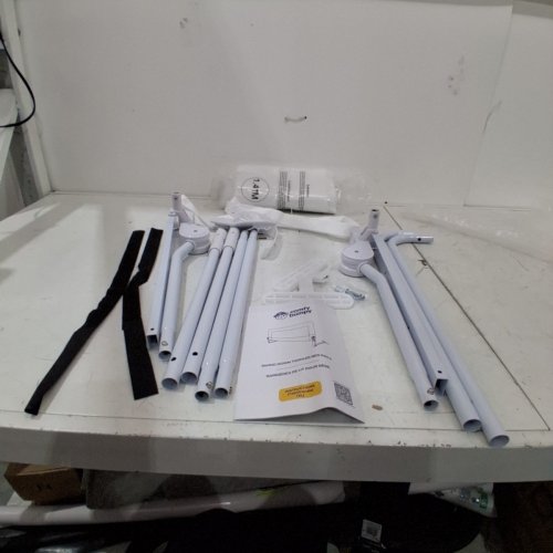 COMFYBUMPY TODDLER BED RAIL, SAFETY RAILING - 55.5" X 19.5" - WHITE (XL) image 2