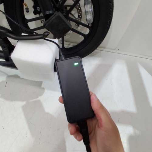 5TH WHEEL ELECTRIC BICYCLE- 14" - GRAY/BLACK (MODEL: EB20) image 2