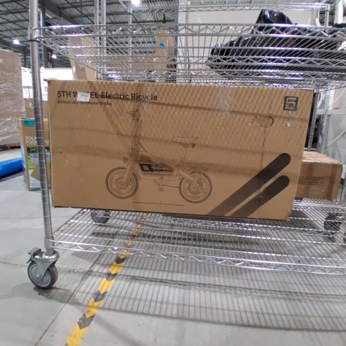 5TH WHEEL ELECTRIC BICYCLE- 14" - GRAY/BLACK (MODEL: EB20) image 10