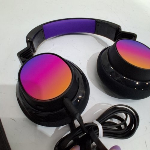 SKULLCANDY WIRED GAMING HEADSET WITH MICROPHONE - BLACK / PURPLE (MODEL: SLYR) image 2