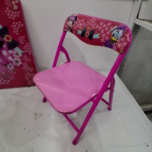 DISNEY JUNIOR MINNIE FOLDING TABLE & PADDED CHAIR SET - PINK (MODEL: 95579) image 3