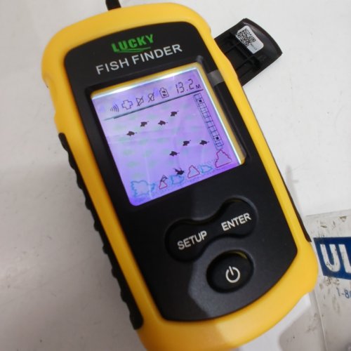 LUCKY PORTABLE FISH FINDER - YELLOW / BLACK (MODEL: FFC1108-1) image 2
