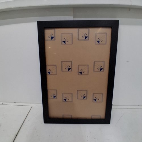 AMAZON BASICS WOOD POSTER RECTANGULAR FRAME - 12" X 18" - BLACK image 2