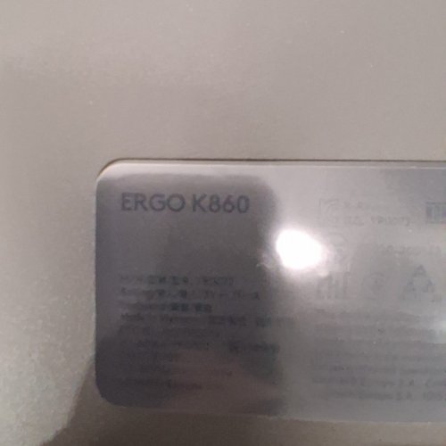 LOGITECH ERGO K860 BLUETOOTH WIRELESS ERGONOMIC KEYBOARD WITH BUILT-IN WRIST REST (MODEL:‎ YR0072) image 8