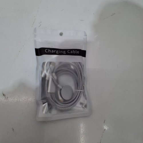 BRAIDED 4-IN-1 CHARGING CABLE - IWATCH/LIGHTNING/TYPE-C - SILVER image 4