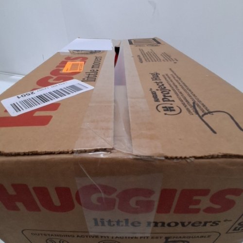 76PK HUGGIES LITTLE MOVERS BABY DIAPERS - SIZE 8 image 3