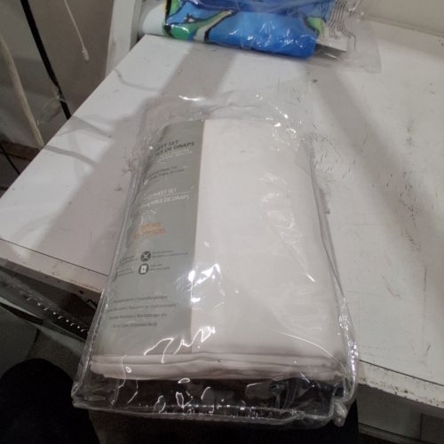 4PC OEKO-TEX SHEET SET FLAT SHEET - FITTED SHEET & PILLOW CASE - DOUBLE - WHITE (STYLE: 108145) image 2