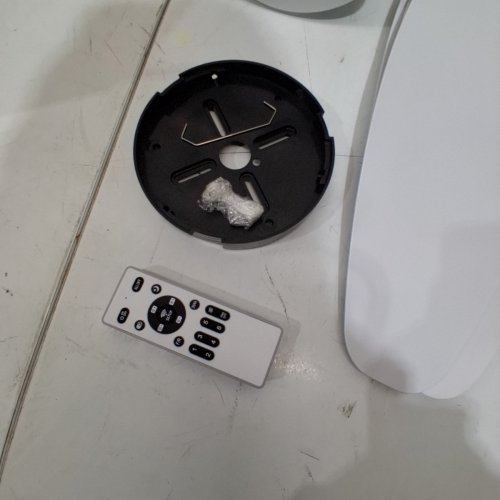 SMART LED CEILING FAN LIGHT WITH REMOTE - 20-40W - WHITE (MODEL: LED 20-40W) image 3