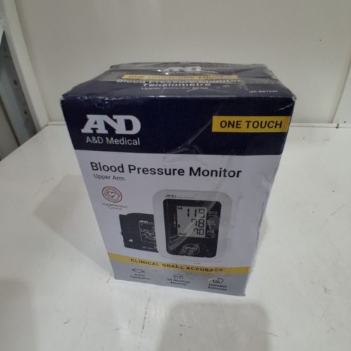 A&D MEDICAL BLOOD PRESSURE UPPER ARM MONITOR FOR HOME USE - BLACK/WHITE - (MODEL: UA-651CN) image 4
