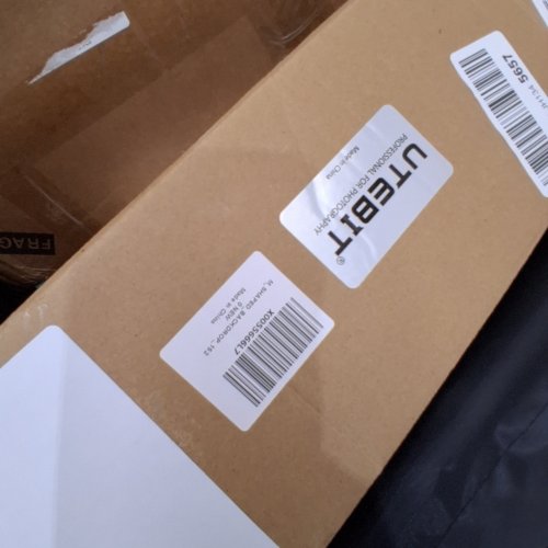 UTEBIT BACKDROP STAND WITH 4 SPRING CLAMPS AND CARRYING BAG - 6.5FT X 5FT - BLACK image 2