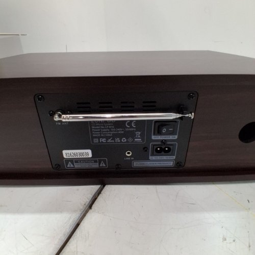 LONPOO NOSTALGIC HOME STEREO SYSTEM - 40W, CD PLAYER, BLUETOOTH AUDIO STREAMING, FM RADIO, USB PLAYBACK, AUX-IN (MODEL: LP-816) image 4