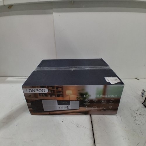 LONPOO NOSTALGIC HOME STEREO SYSTEM - 40W, CD PLAYER, BLUETOOTH AUDIO STREAMING, FM RADIO, USB PLAYBACK, AUX-IN (MODEL: LP-816) image 5