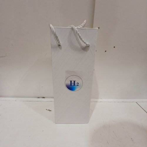 H2 USB RECHARGEABLE HYDROGEN WATER PURIFIER FILTER BOTTLE - 420ML - SILVER image 3