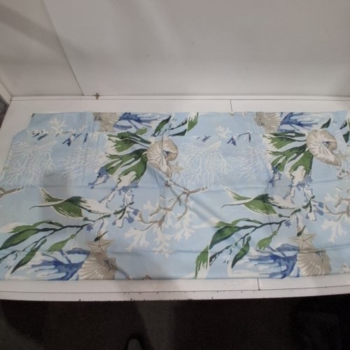 4PC KINGREST PATTERNED BED SHEET SET - FLAT SHEET, FITTED SHEET AND 2 PILLOWS - QUEEN - BLUE image 3