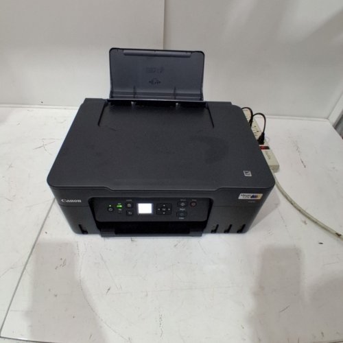 CANON PIXMA WIRELESS ALL-IN-ONE MEGA TANK COLOUR PHOTO PRINTER WITH SCANNER & COPIER - BLACK (MODEL: G3270 K10555) image 3
