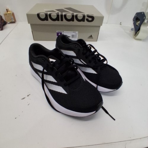WOMEN'S ADIDAS RUNNING SHOES - US 8 - BLACK / WHITE (MODEL: ID2709) image 3