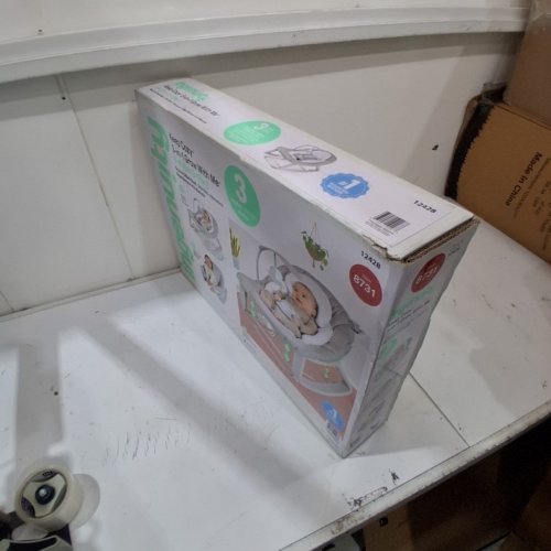 INGENUITY KEEP COZY 3-IN-1 GROW WITH ME VIBRATING BABY BOUNCER SEAT & ROCKER - 6-40LBS - BLUE/GREY image 2
