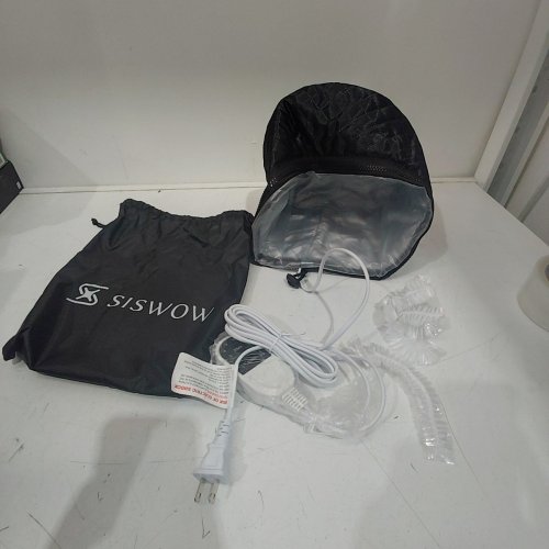 SISWOW HAIR STEAMER WITH 10-LEVEL - FOR DEEP CONDITIONING - BLACK image 3