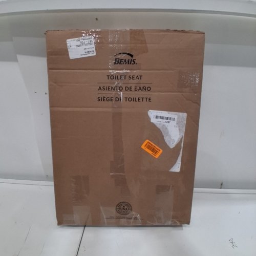 BEMIS ELONGATED PLASTIC TOILET SEAT WITH WHISPER CLOSE AND EASY CLEAN & CHANGE HINGE - ESPRESSO BROWN (MODEL; 1200SLOWT248) image 4