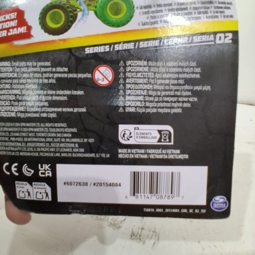 MOSNTER JAM MUD BLASTERS COLOUR CHANGING DRAGON TOY TRUCK - GREEN image 2