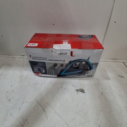 T-FAL ULTRAGLIDE PLUS ENHANCED STEAM IRON WITH CALCIUM COLLECTOR - BLACK/TEAL (MODEL: 1980969/FV5871Q0) image 5